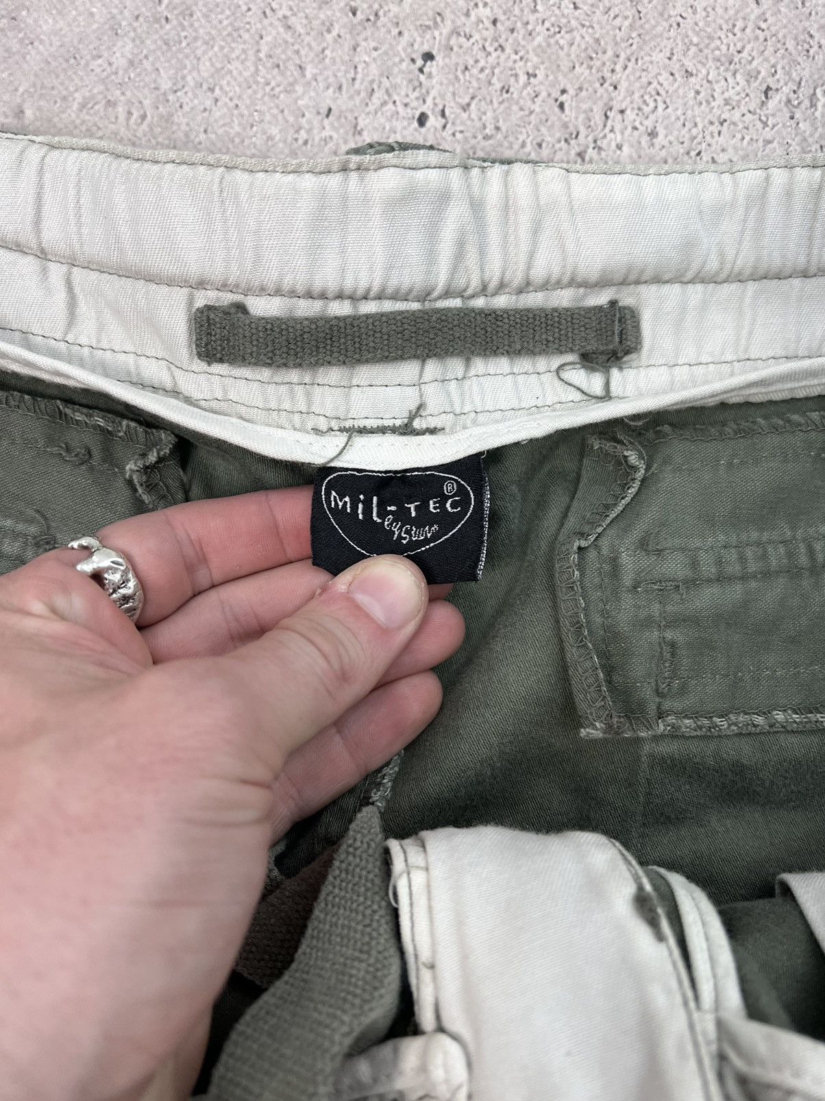 Carhartt × Vintage Vintage y2k Carhartt Baggy olive Cargo Pants Size US 34 / EU 50 - 6 Thumbnail