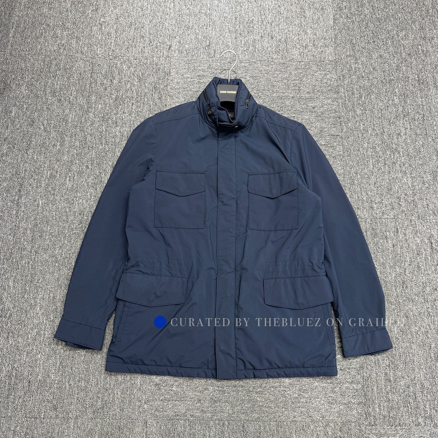 Loro Piana Blue Lightweight Jacket with Pockets - Size S Size US S / EU 44-46 / 1 - 1 Thumbnail