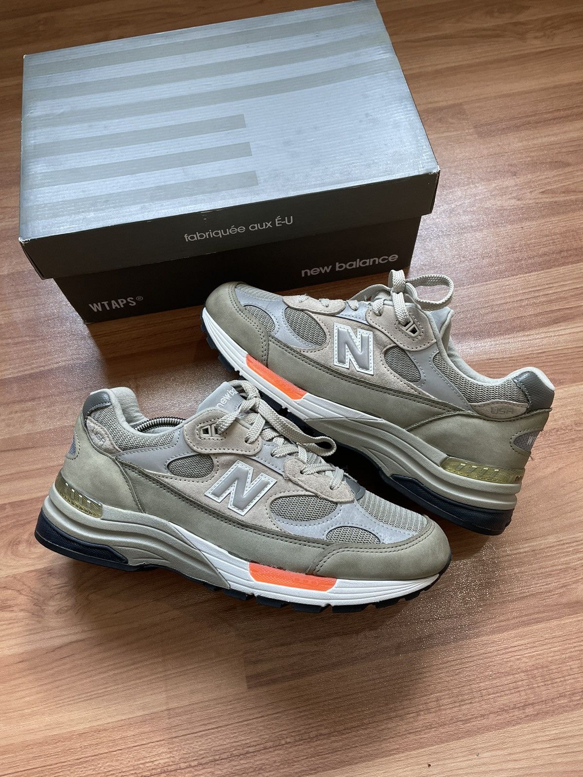 New Balance Wtaps NEW BALANCE 992 x WTAPS Olive Drab Grailed