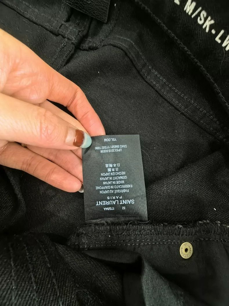 Saint Laurent Paris Saint laurent paris Black Jeans 2506-Nextarrow Size US 32 / EU 48 - 4 Thumbnail