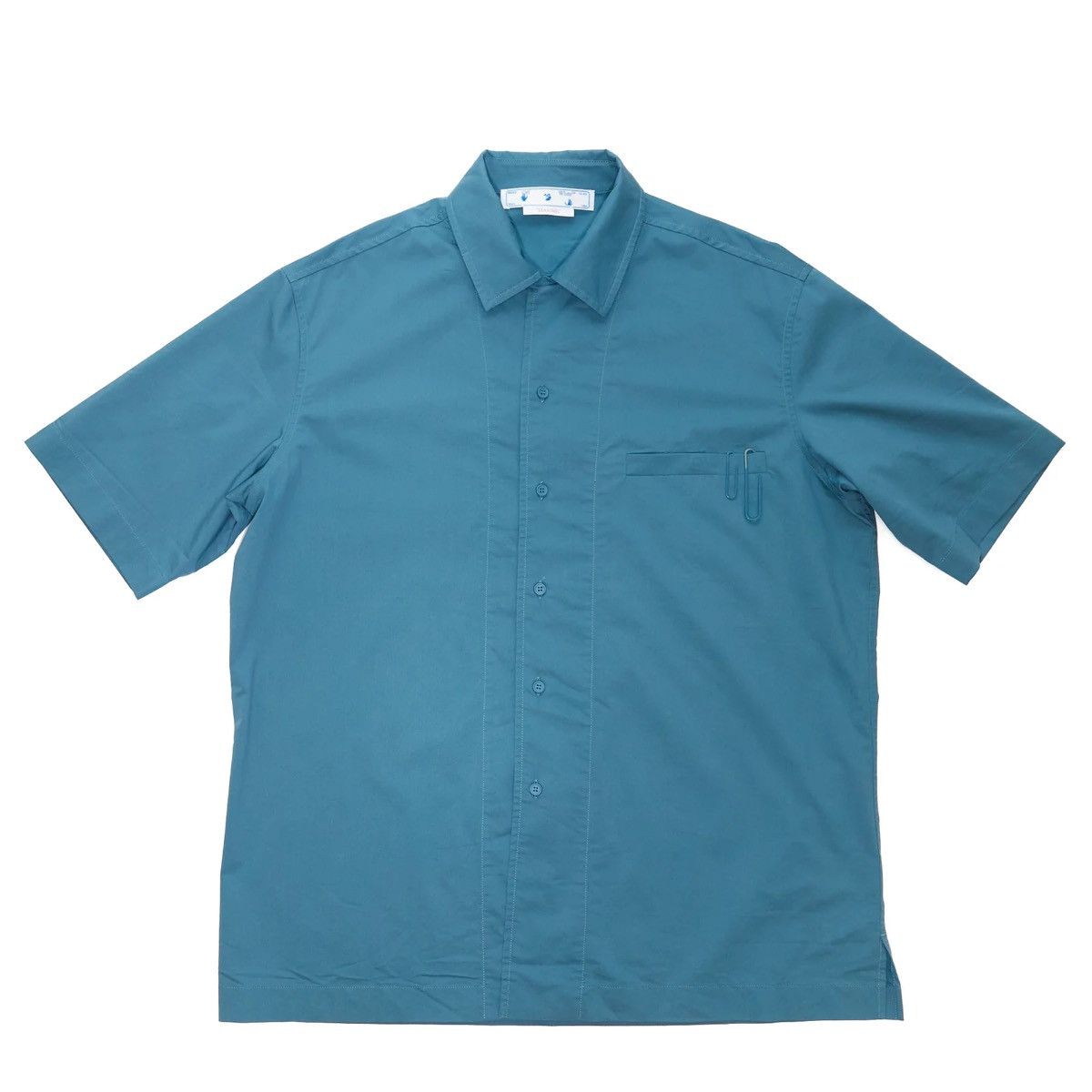 Off-White OFF-WHITE PAPERCLIP S/S SHIRT Size US M / EU 48-50 / 2 - 1 Thumbnail