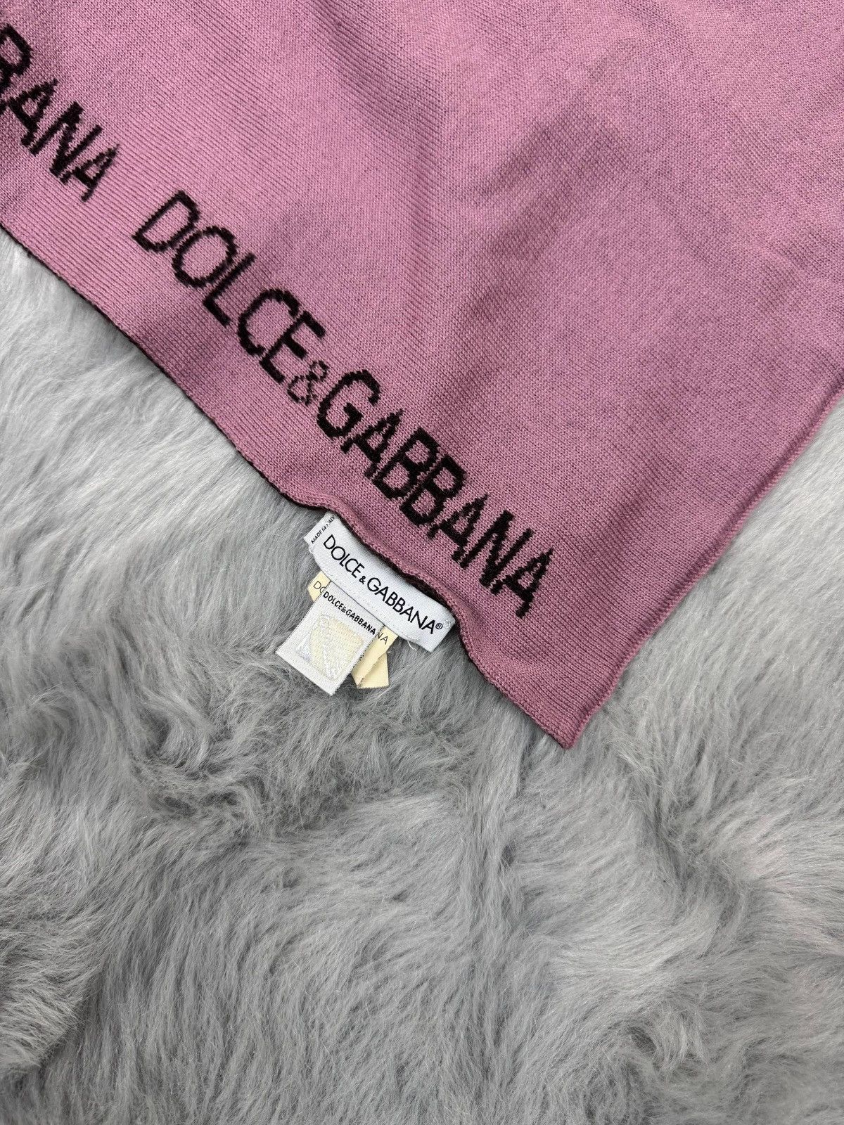 Dolce & Gabbana Dolce & gabbana wool scarf Size ONE SIZE - 4 Thumbnail