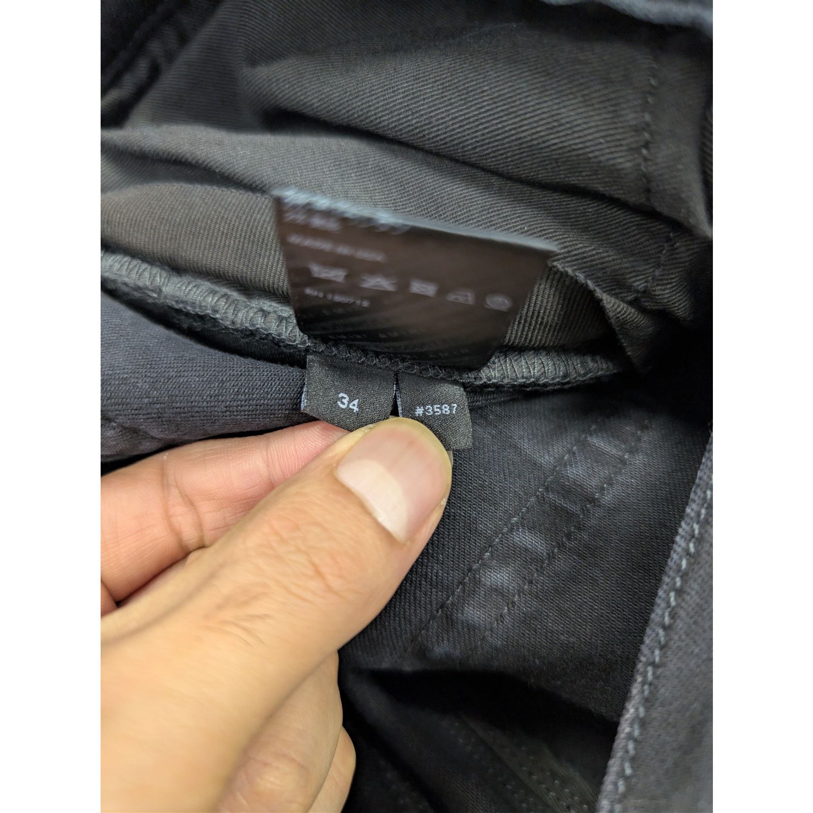 Amiri o1rshd1 Q:2 / Wes Lang Reaper Logo Jean in Aged Black Size US 34 / EU 50 - 21 Thumbnail