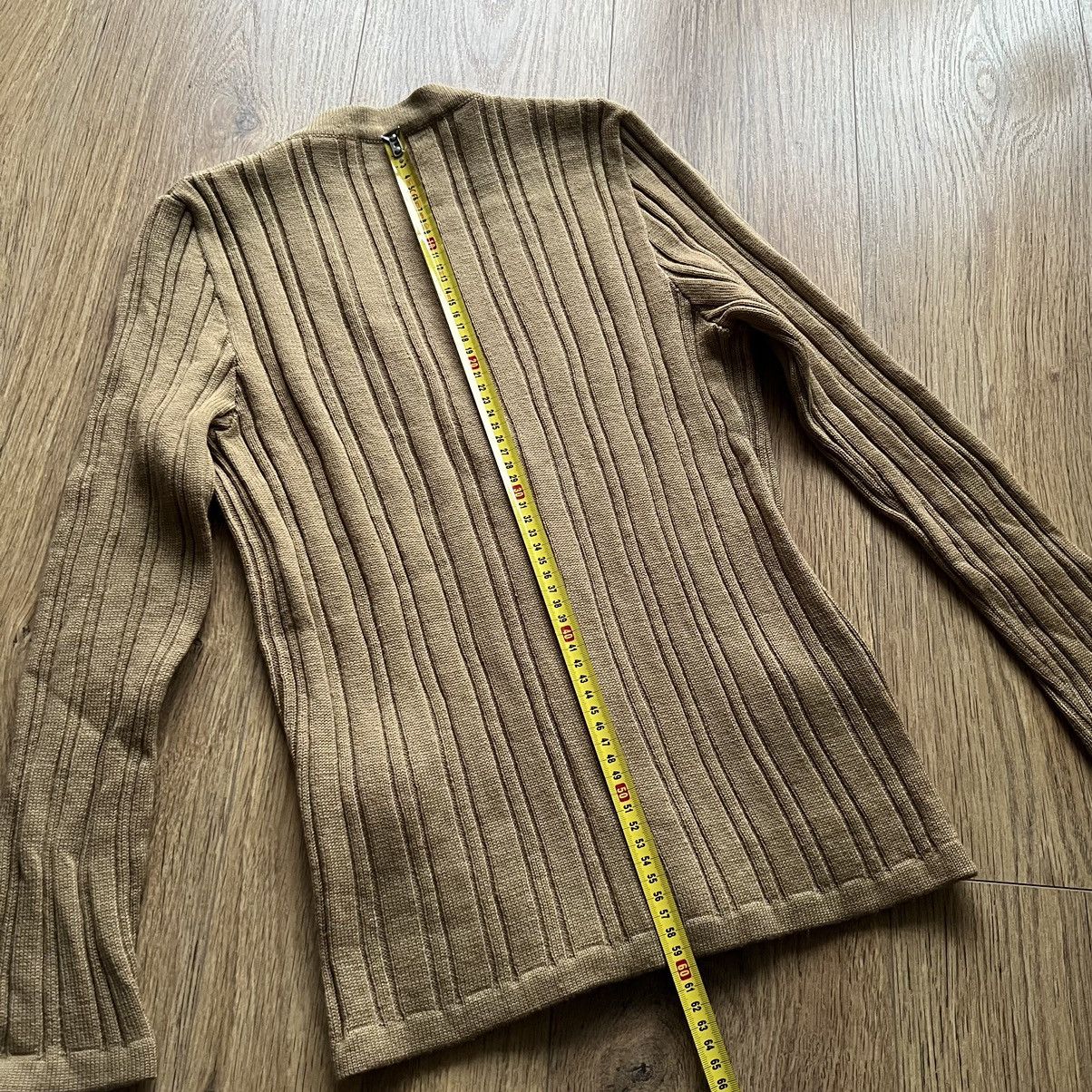 Celine CELINE vintage womens wool cardigan gold logo Size M / US 6-8 / IT 42-44 - 11 Thumbnail