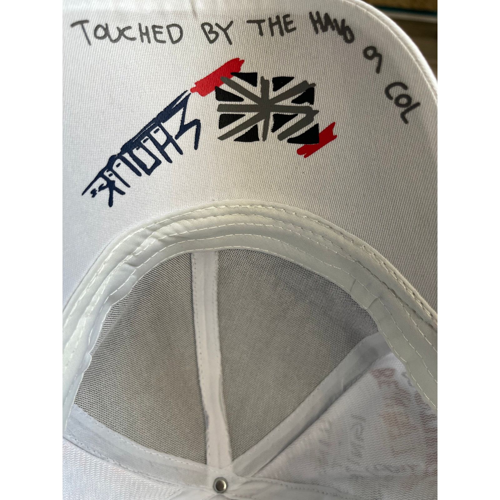 Punk and Yo Men white PUNK writing Graffiti Size ONE SIZE - 16 Thumbnail