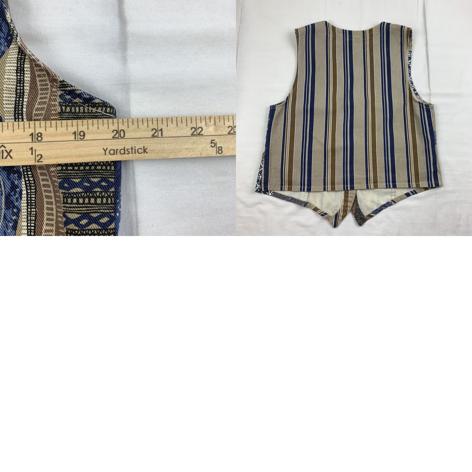 Vintage VINTAGE Stampede Western Vest Womens Medium Casual Cotton 80s 90s American Cowboy Size M / US 6-8 / IT 42-44 - 8 Thumbnail