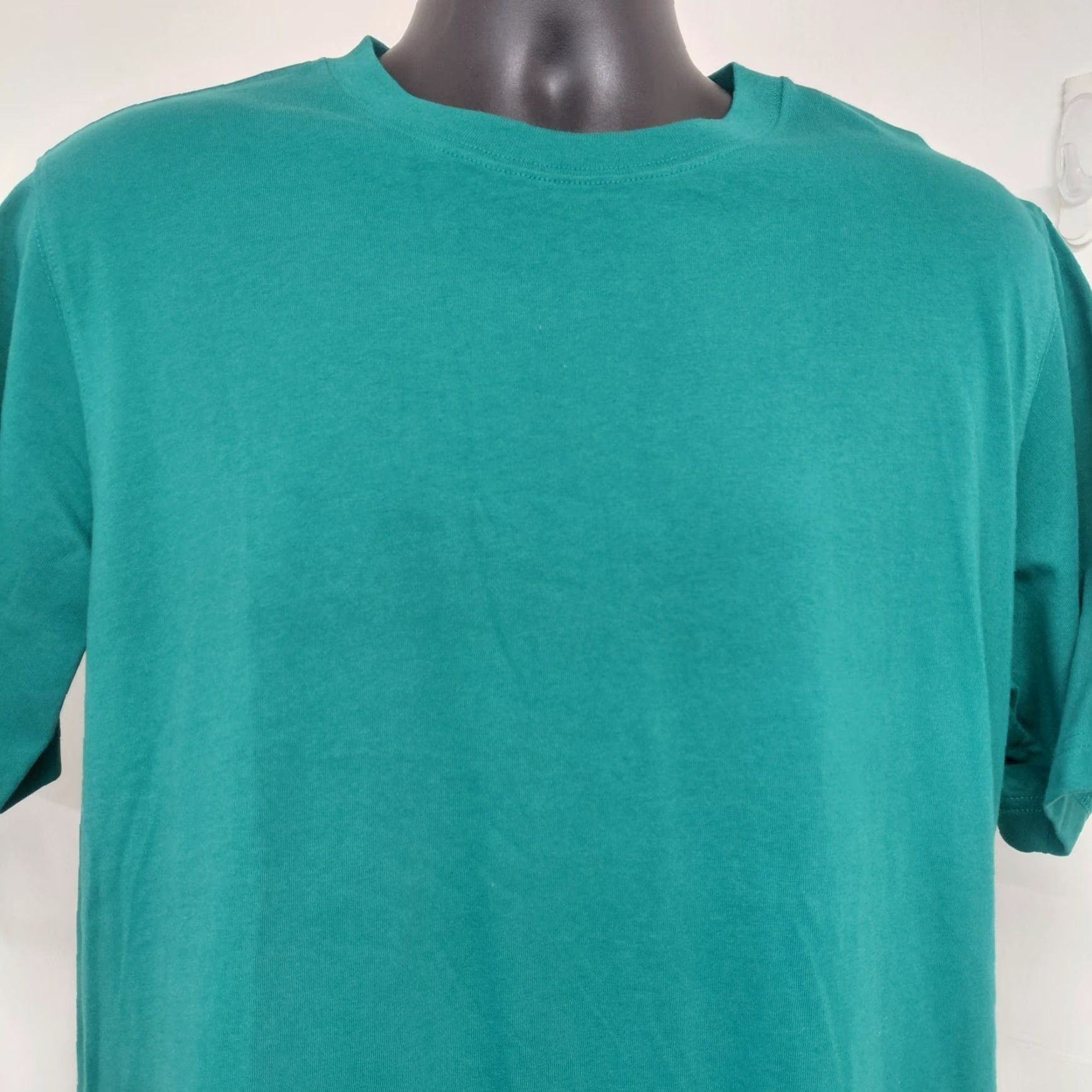 Vintage LAND'S END T-Shirt Men Size Medium Bright Spruce Made In USA Short Sleeves New Size US M / EU 48-50 / 2 - 6 Thumbnail