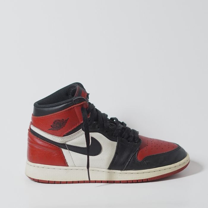 Nike Jordan 1 Bredtoe Size 7Y Grailed