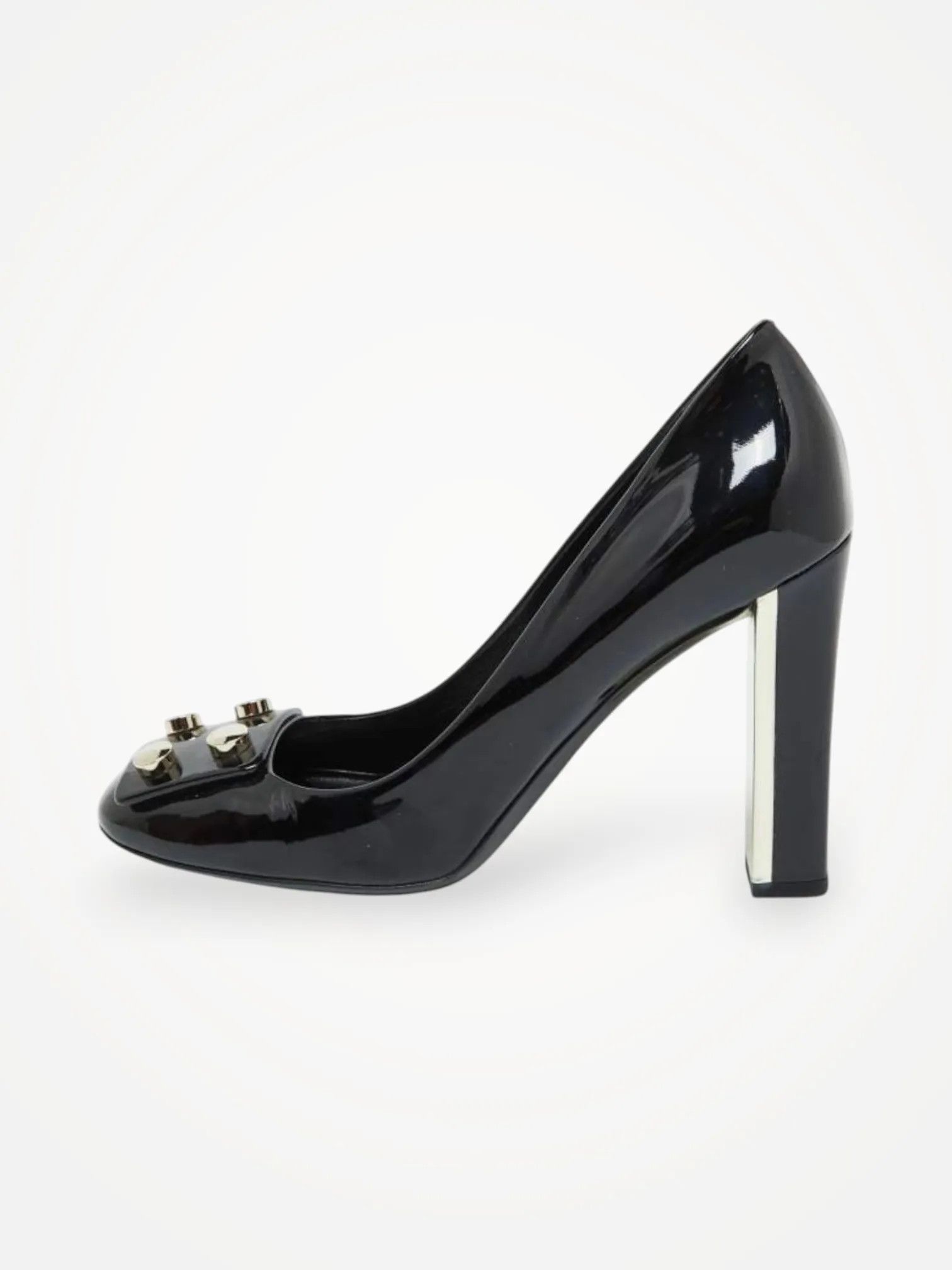 Gucci Gucci Gucci black patent leather Heels Size US 9.5 / IT 39.5 - 1 Thumbnail