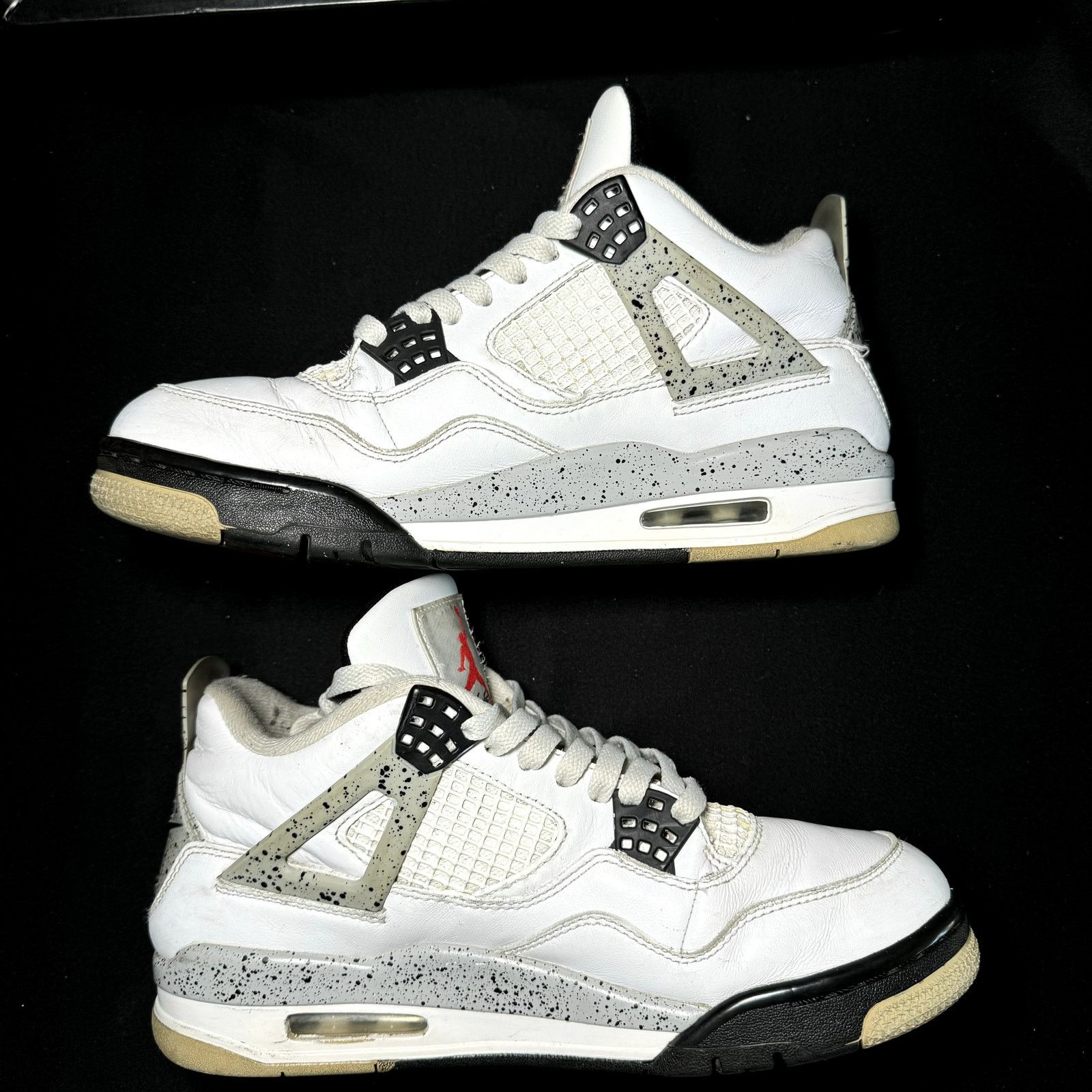 Jordan Brand × Nike Size 8.5 - Nike Air Jordan 4 Retro OG White Cement 2016 Size US 8.5 / EU 41-42 - 2 Thumbnail
