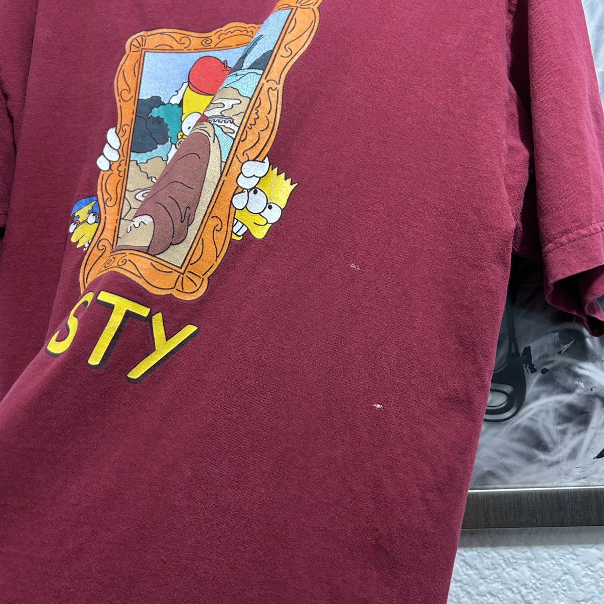 Mexicana THE SIMPSONS KRUSTY MONALISA VINTAGE SHIRT MARTIN LOPEZ Size US L / EU 52-54 / 3 - 3 Thumbnail