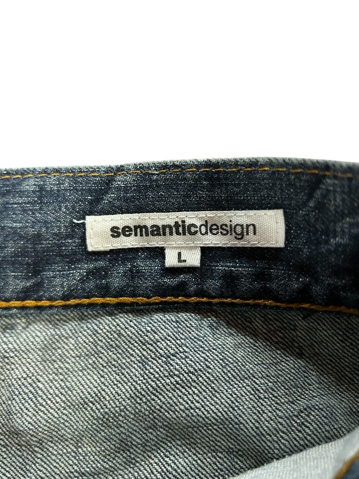 semanticdesign Vintage SemanticDesign Clawmark Distressed Studded Jeans Size US 32 / EU 48 - 12 Thumbnail