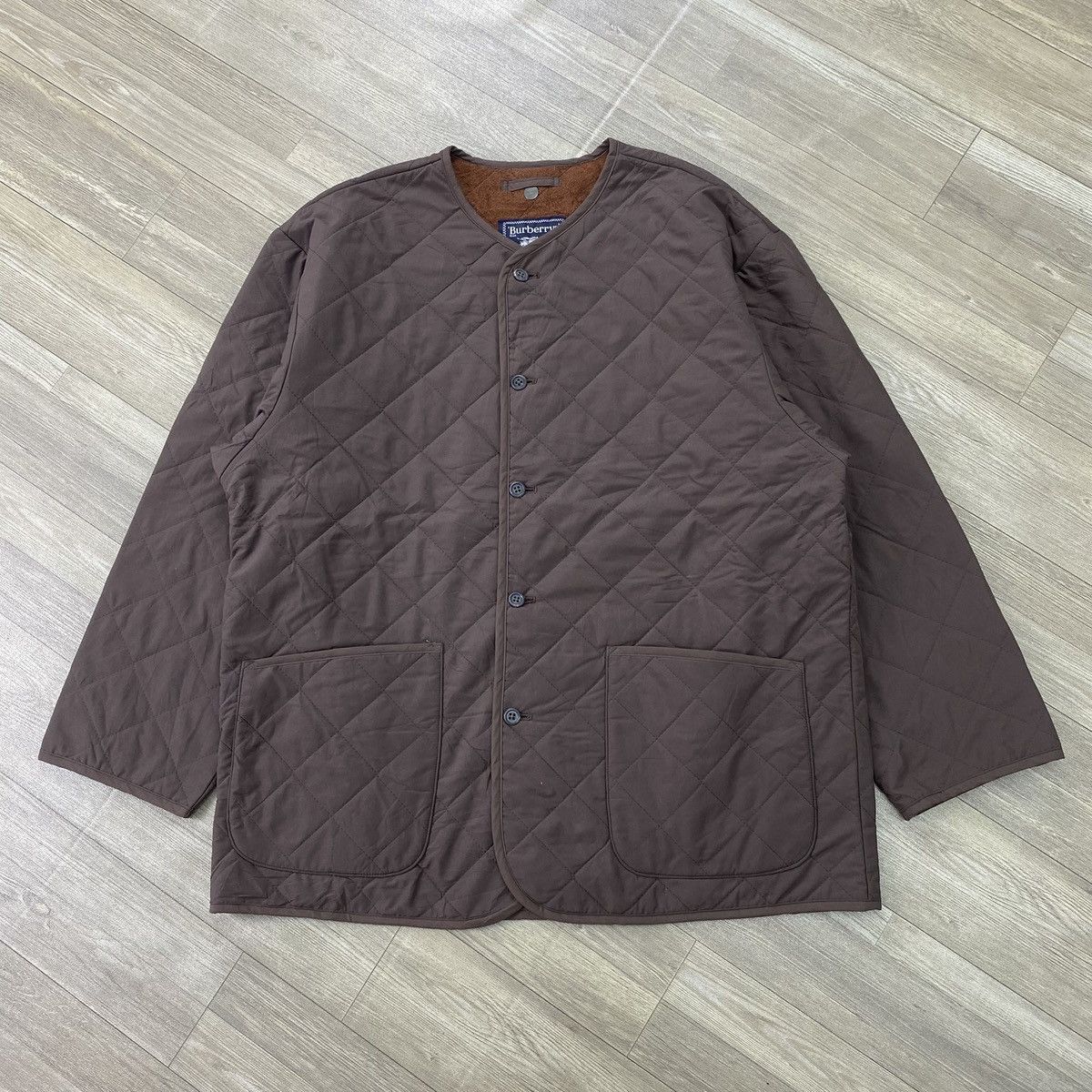 Burberry Vintage Burberrys Quilted Liner Jacket Winter Brown Luxury Size US M / EU 48-50 / 2 - 1 Thumbnail