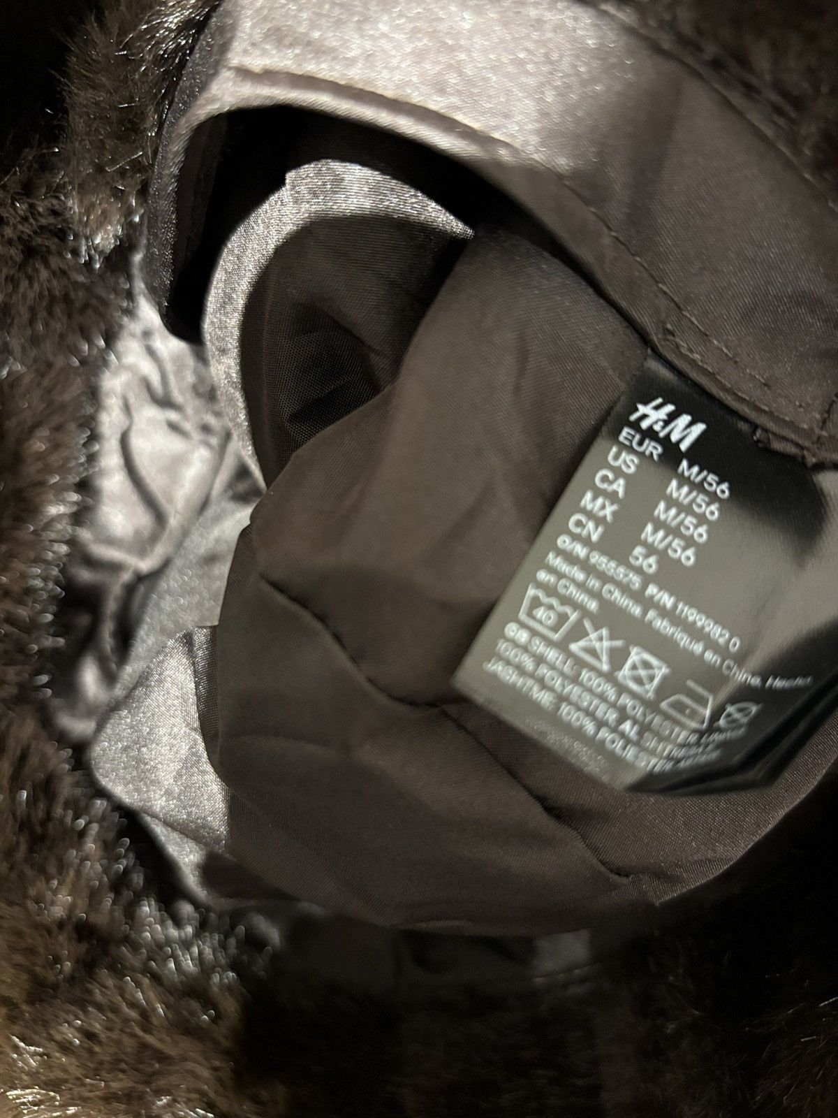 H&M H&M fluffy bucket hat fur unisex Size ONE SIZE - 3 Thumbnail
