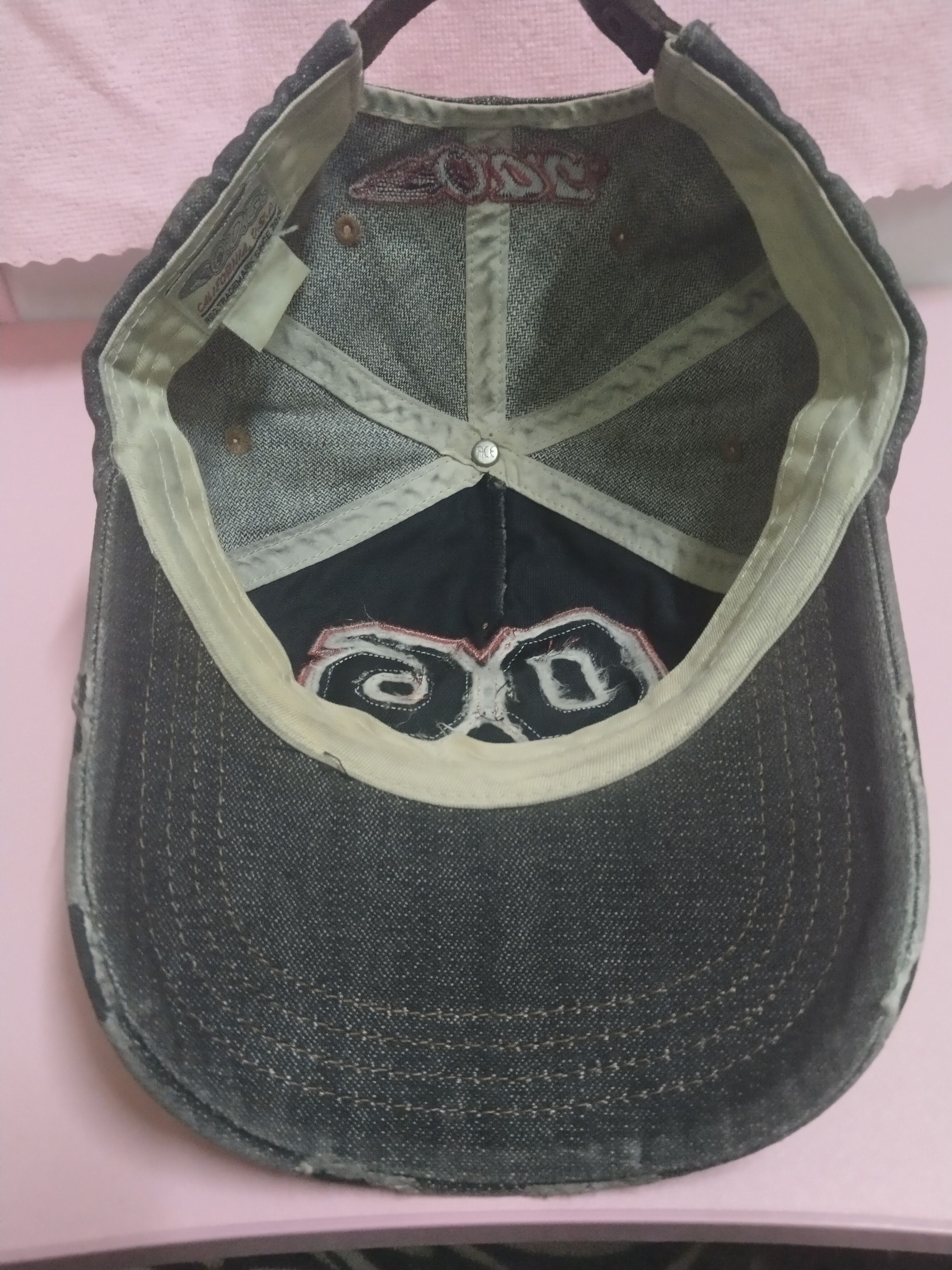 Vintage VINTAGE DISTRESSED DENIM ODG CALIFORNIA USA HAT Size ONE SIZE - 7 Thumbnail
