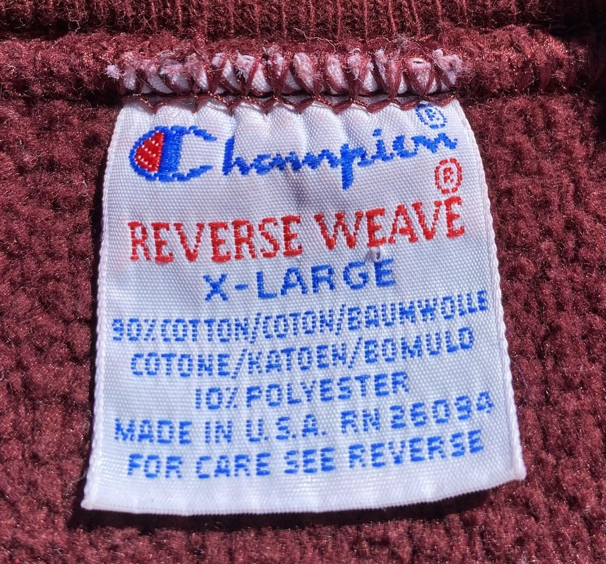 Champion VTG 90’s Champion Reverse Weave Farmington Sweatshirt Large Size US L / EU 52-54 / 3 - 6 Thumbnail