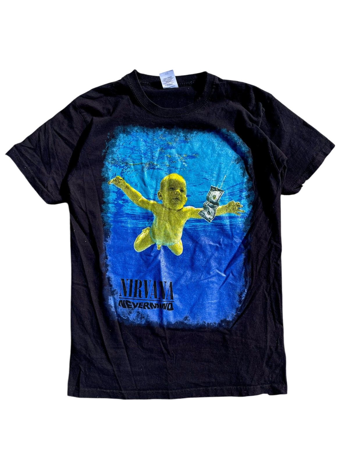 Nirvana Nirvana nevermind album black tee y2k Size US S / EU 44-46 / 1 - 1 Thumbnail
