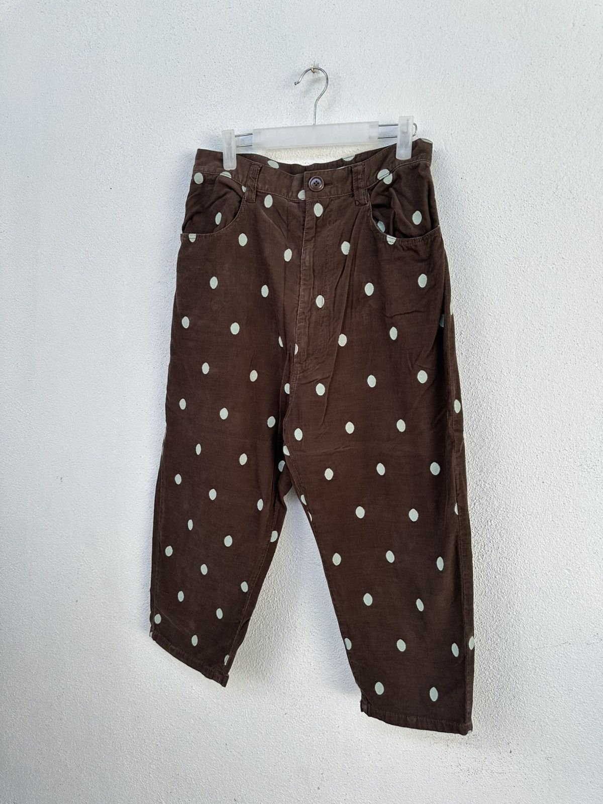 Issey Miyake × Japanese Brand Sunaokuwahara Polkadot Ankle Pants Size US 30 / EU 46 - 2 Thumbnail