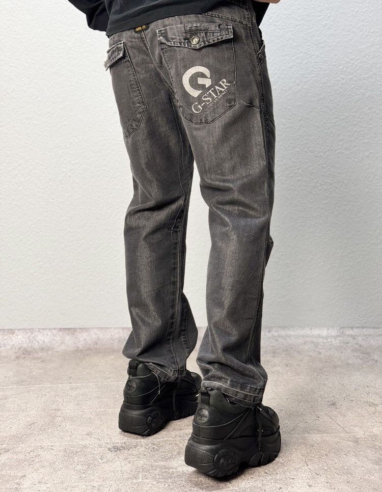 G-Star × Hysteric Glamour × If Six Was Nine Hysteric Glamour Balenciaga Style Cargo G Star Raw Y2K Size US 31 - 3 Thumbnail