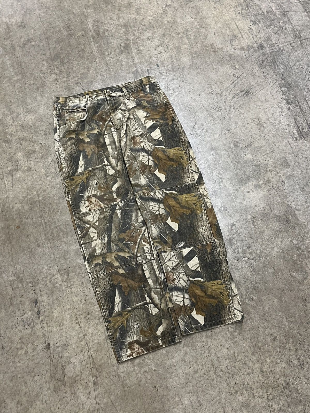 Vintage × Wrangler Realtree wrangler double knee pants vintage baggy streetwear Size US 36 / EU 52 - 1 Thumbnail
