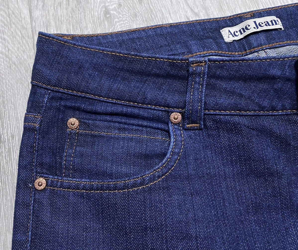 Acne Studios Vintage Acne Studios Hex DC Navy Cotton Jeans Denim 31/34 Size 31" - 10 Thumbnail