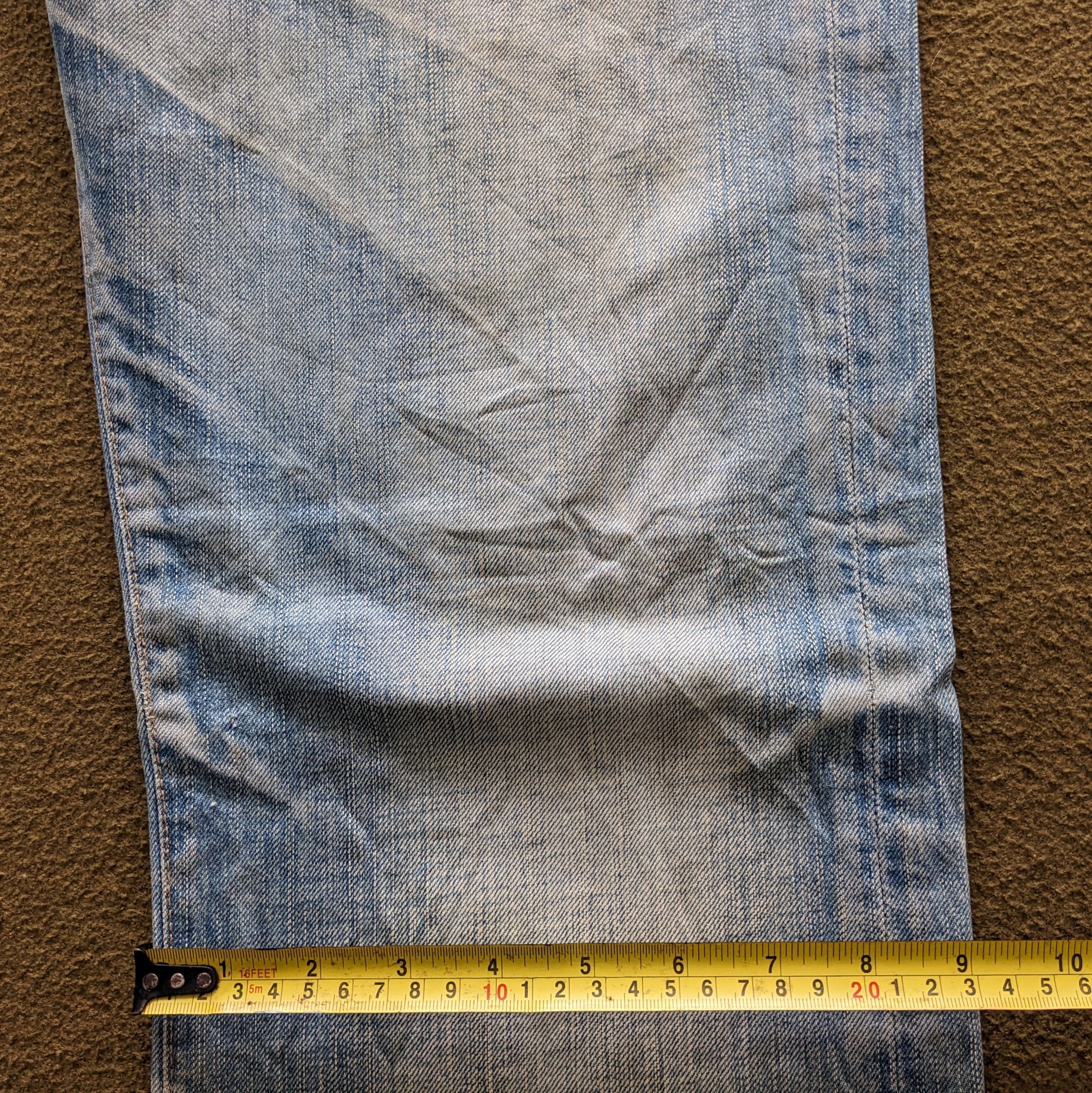 Vintage Vintage ADRIANO GOLDSCHMIED Italian Fashion Designer Jeans Size US 36 / EU 52 - 10 Thumbnail