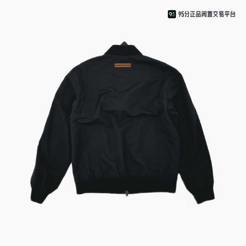 Ermenegildo Zegna Zegna FW22 Solid Zip Stand Collar Jacket. Size US S / EU 44-46 / 1 - 7 Thumbnail