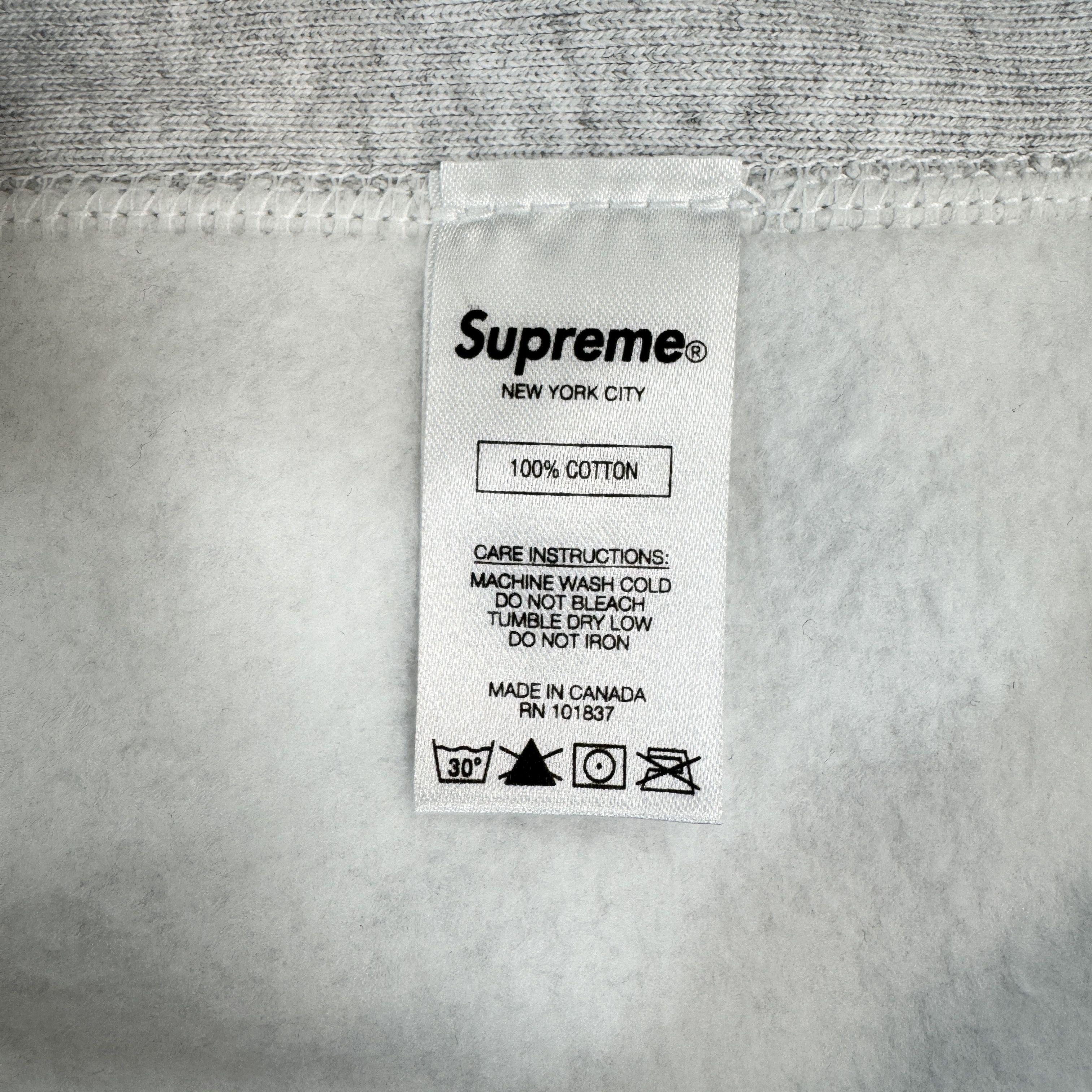 Supreme Supreme Box Logo Crewneck Sweatshirt In Grey RRP £500 Size US M / EU 48-50 / 2 - 5 Thumbnail