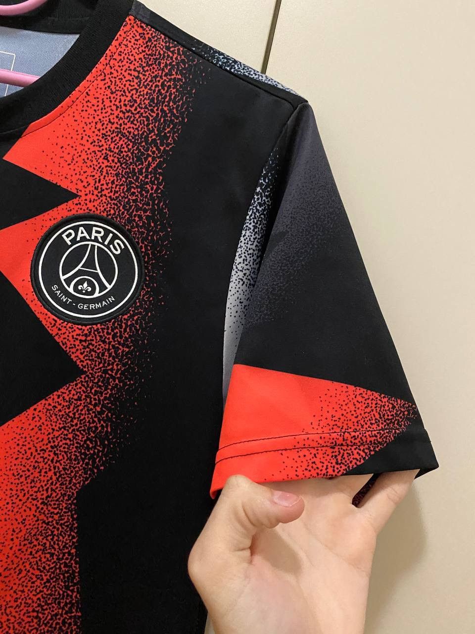 Nike Nike PSG Soccer Jersey Streetwear Rare Casual Style M Drill Size US M / EU 48-50 / 2 - 3 Thumbnail