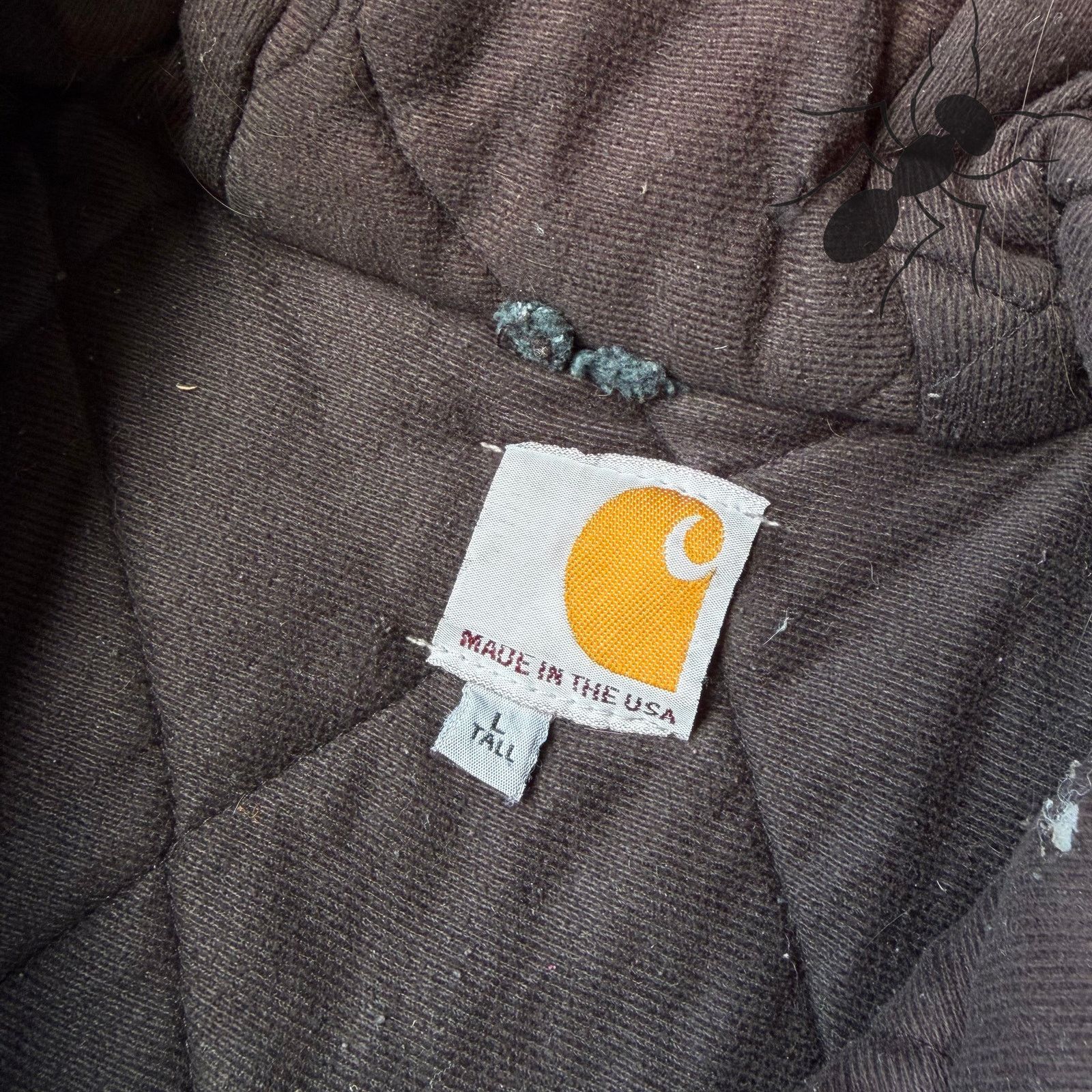 Carhartt × Vintage Carhartt J140 black hooded work wear jacket Size US L / EU 52-54 / 3 - 9 Thumbnail