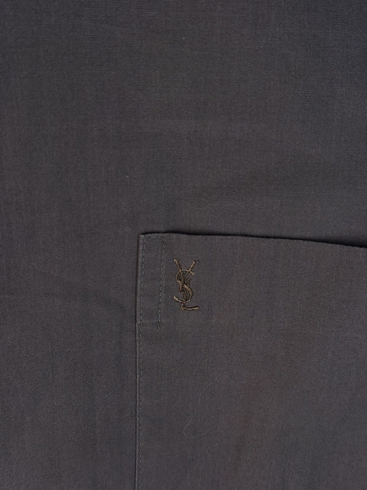 Yves Saint Laurent Brown YSL Shirt Summer Chocolate Size US XXL / EU 58 / 5 - 2 Thumbnail