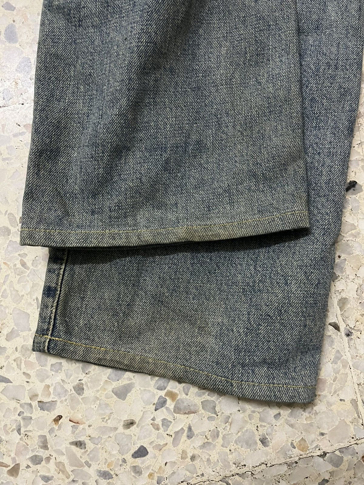 Levi's Vintage Clothing Levi’s 503B Selvedge Denim – Vintage Distressed Fade Size US 29 - 11 Thumbnail