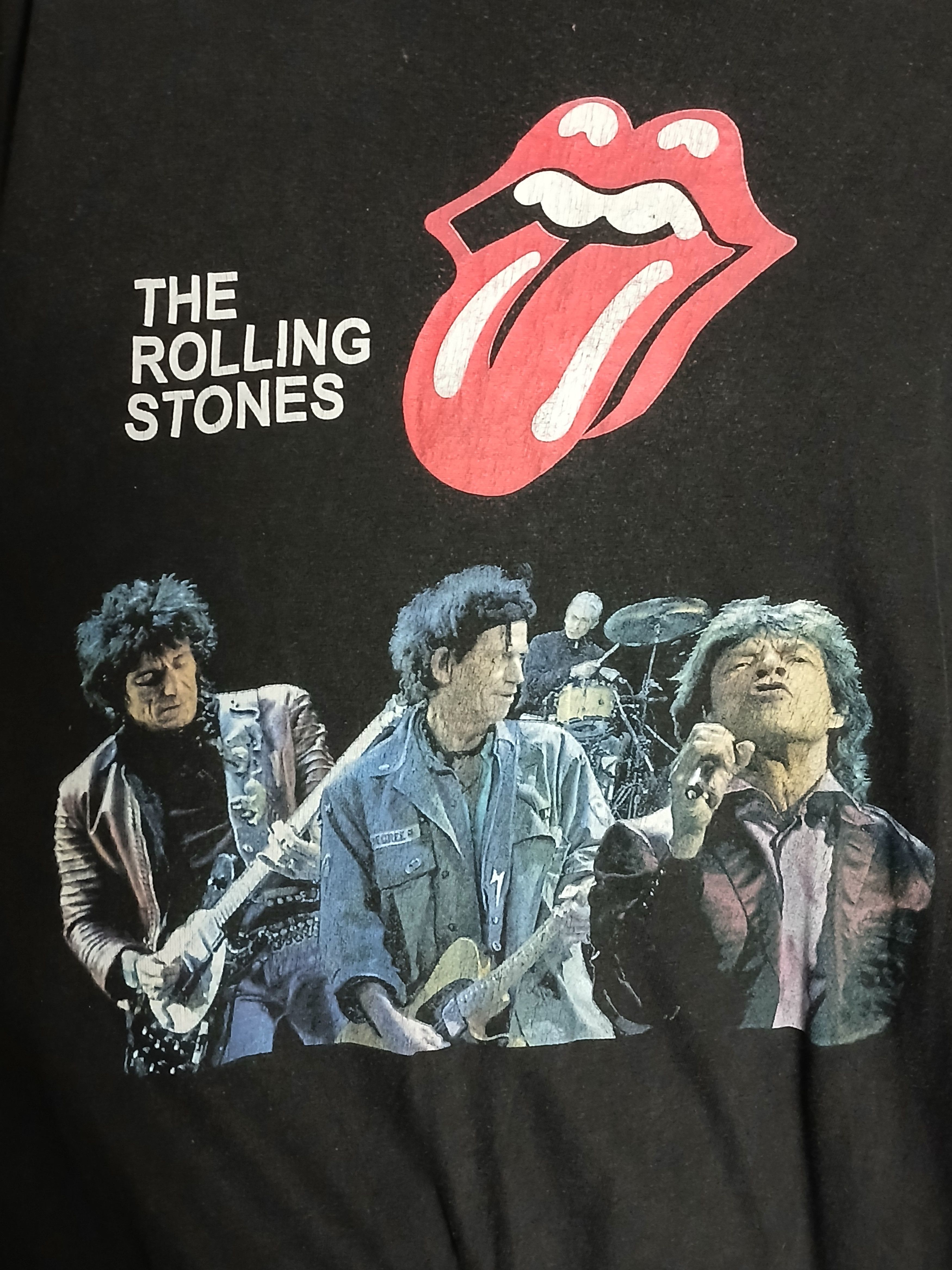 Vintage Vintage The Rolling Stones T-Shirt Size US L / EU 52-54 / 3 - 3 Thumbnail