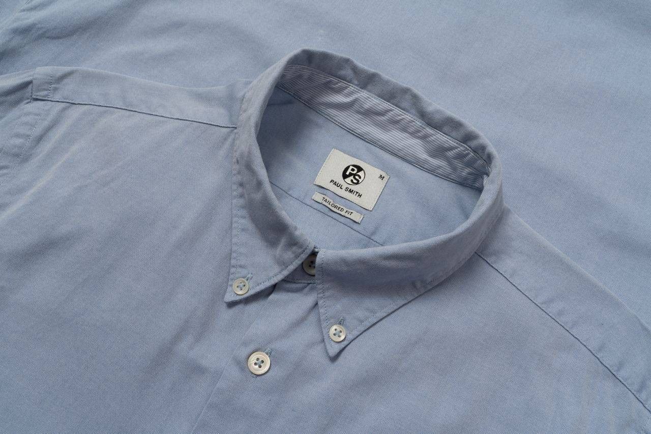 Paul Smith 🔵PS PAUL SMITH tailored fit Oxford Long Sleeve shirt Pocket Size US M / EU 48-50 / 2 - 1 Thumbnail