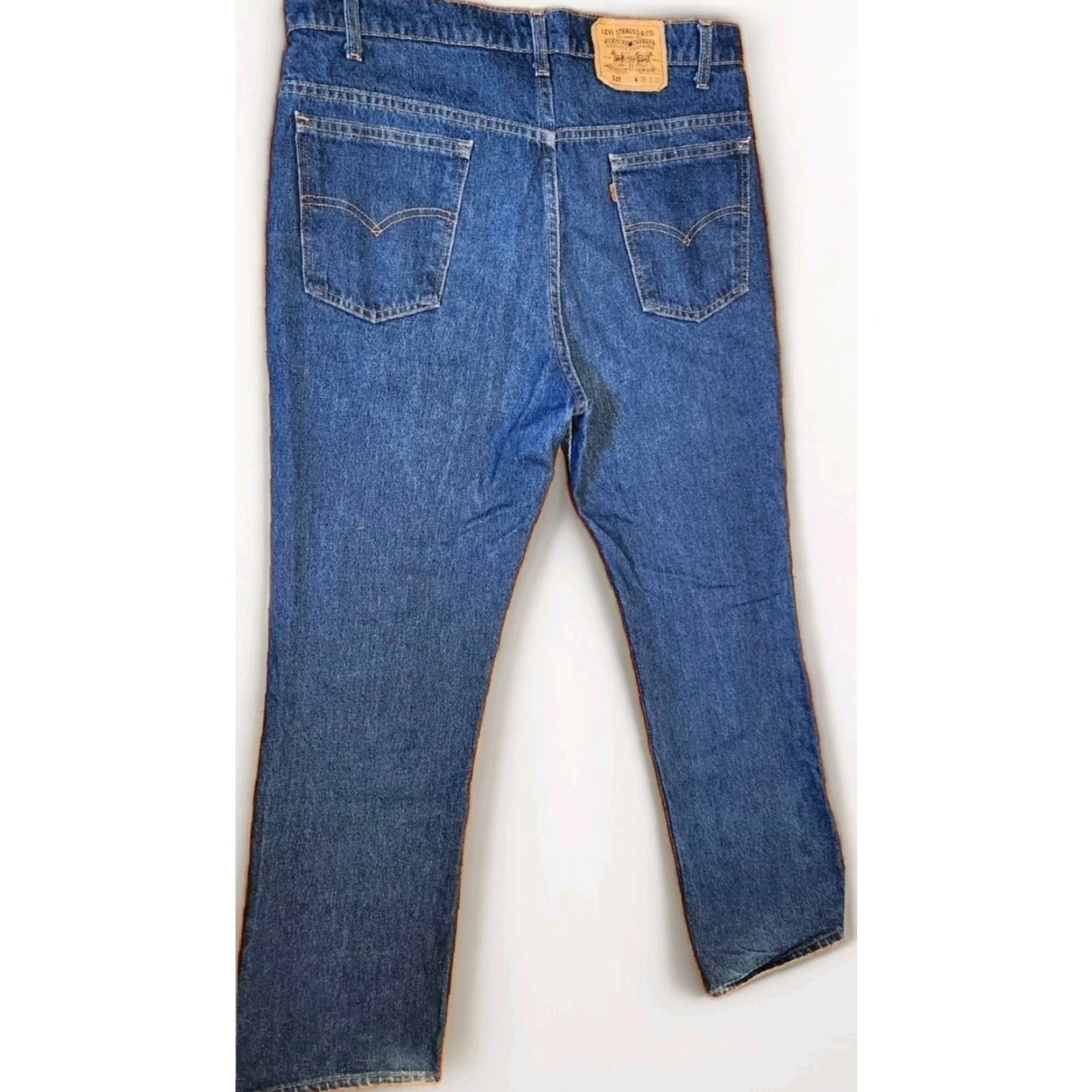 Levi's VINTAGE Levi's 517 Jeans Men Bootcut 38x32 Blue USA MADE 40517-0215 Size US 38 / EU 54 - 2 Thumbnail
