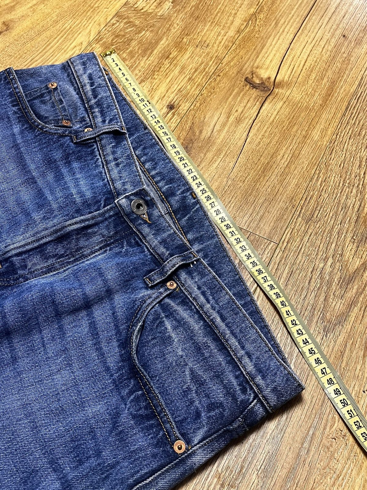 Valentino VALENTINO Slim-Fit Panelled Stretch-Denim Jeans - Blue Size US 33 - 9 Thumbnail