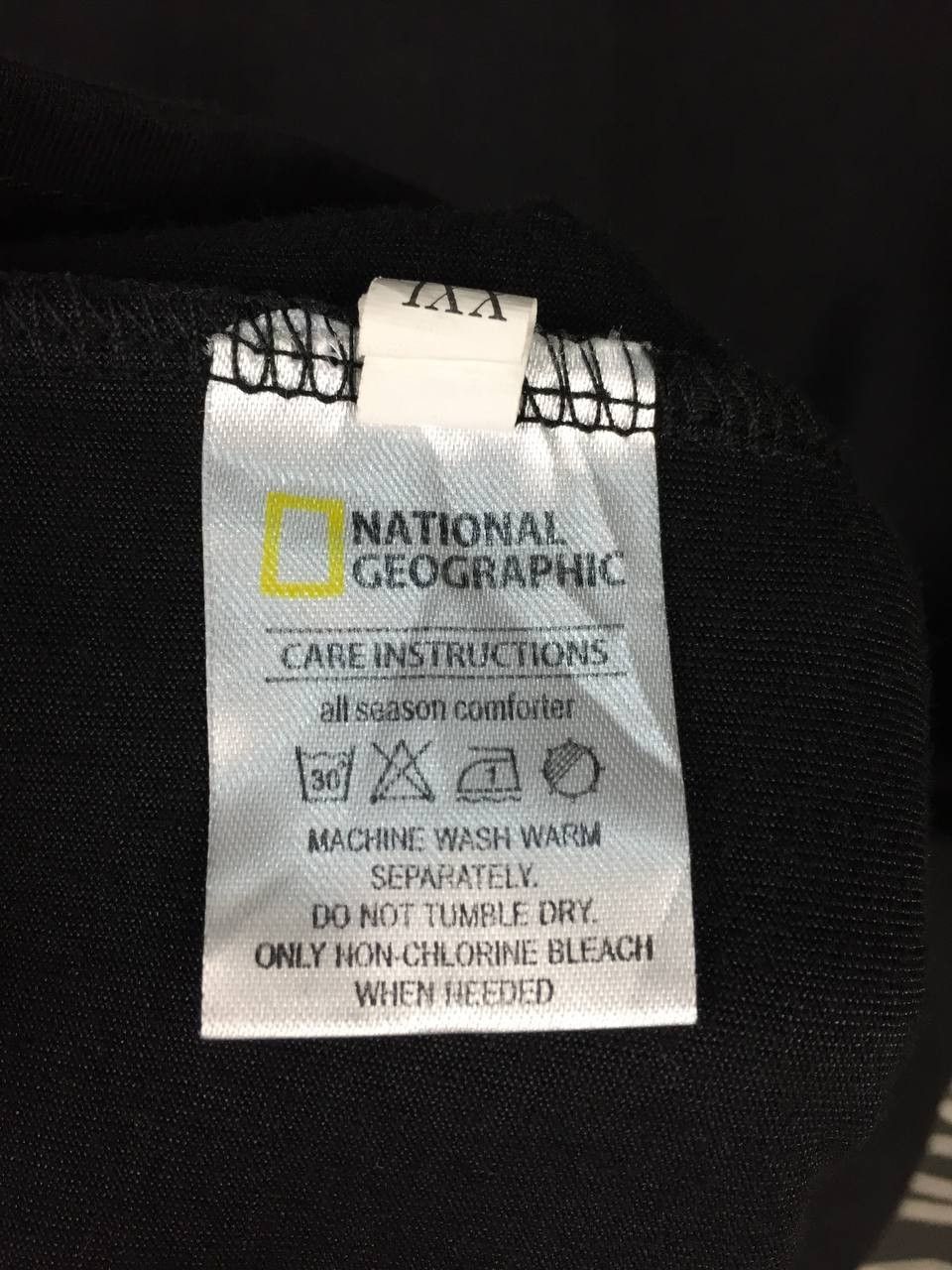 Vintage National Geographic Television Channel Big Logo Tee Size US M / EU 48-50 / 2 - 8 Thumbnail