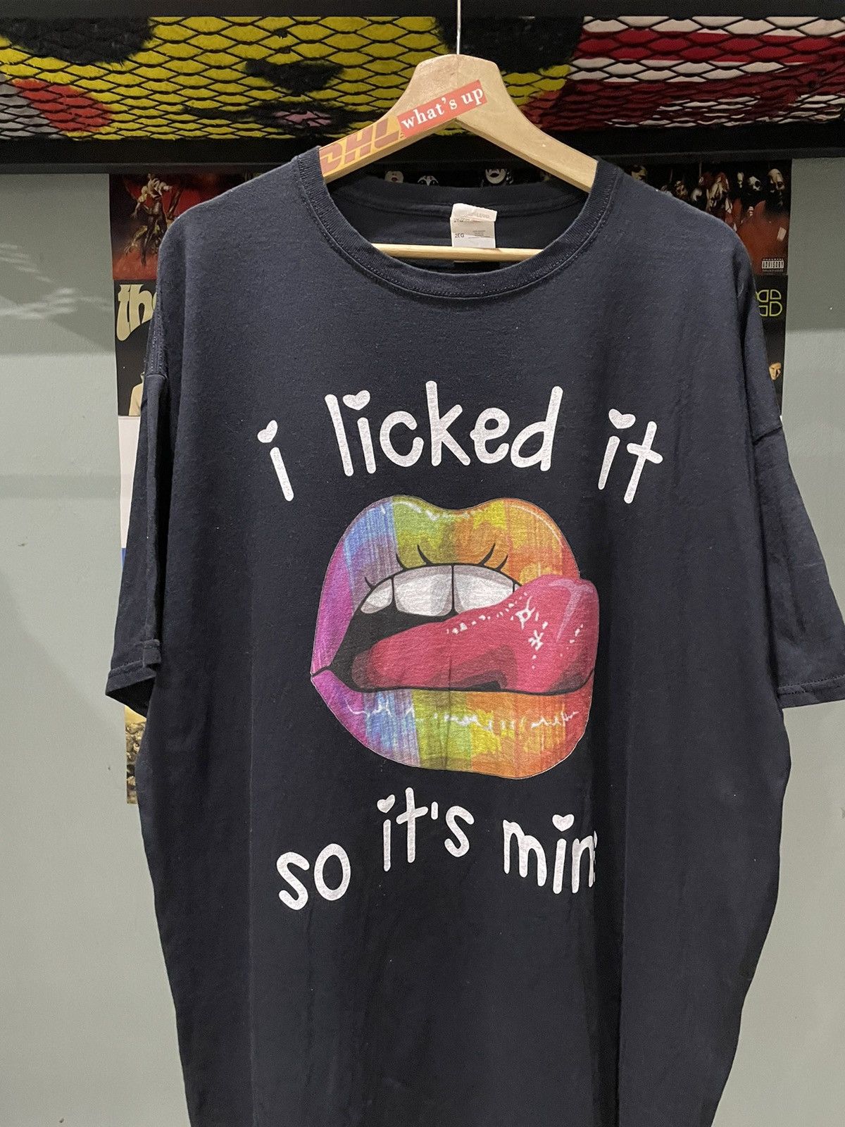 Vintage Vintage I licked It So Its Mine Tee Size US XXL / EU 58 / 5 - 3 Thumbnail