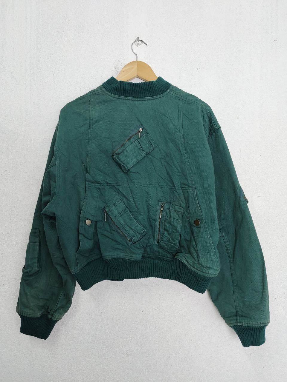 Japanese Brand × Vintage Vintage Japanese Brand Bombers Zip Up Jacket Size L / US 10 / IT 46 - 2 Thumbnail