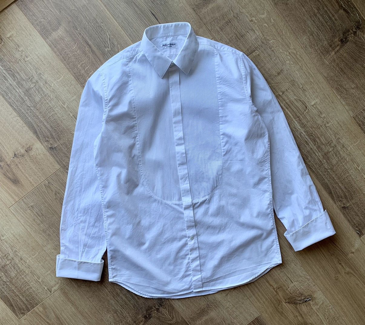 Vintage × Yves Saint Laurent Vintage Yves Saint Laurent shirt Size US M / EU 48-50 / 2 - 1 Thumbnail