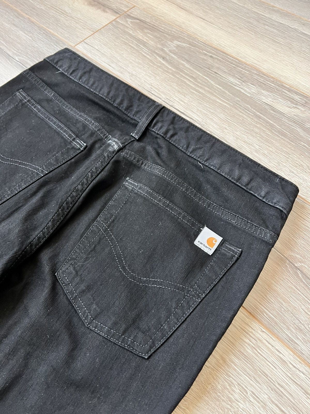 Carhartt Carhartt Original Fit Black Twill Work Pants Size US 32 / EU 48 - 6 Thumbnail