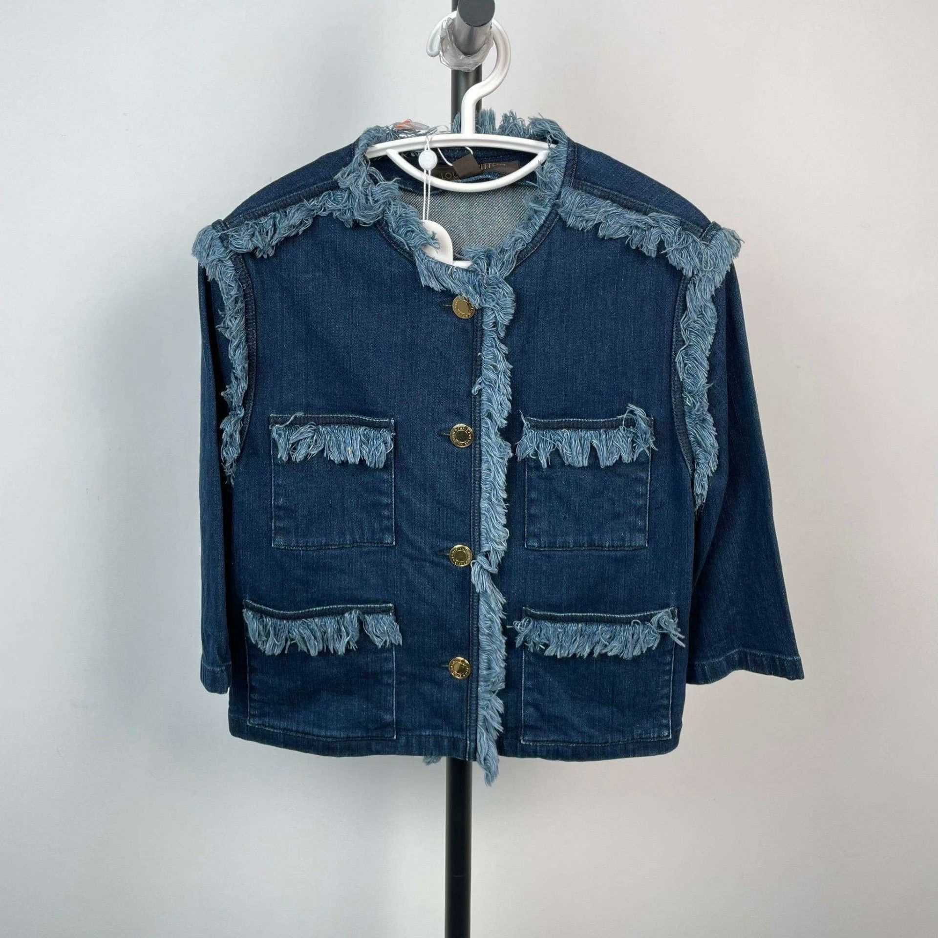 Louis Vuitton Louis Vuitton Denim Blue Jacket 36 Women Size S / US 4 / IT 40 - 1 Thumbnail