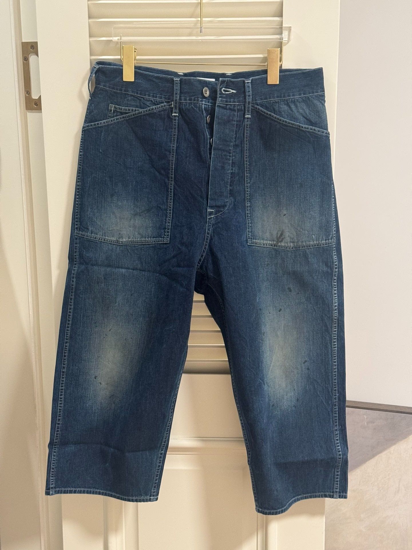 Visvim VISVIM 26SS SCOUT SHORTS DRY DENIM | Grailed