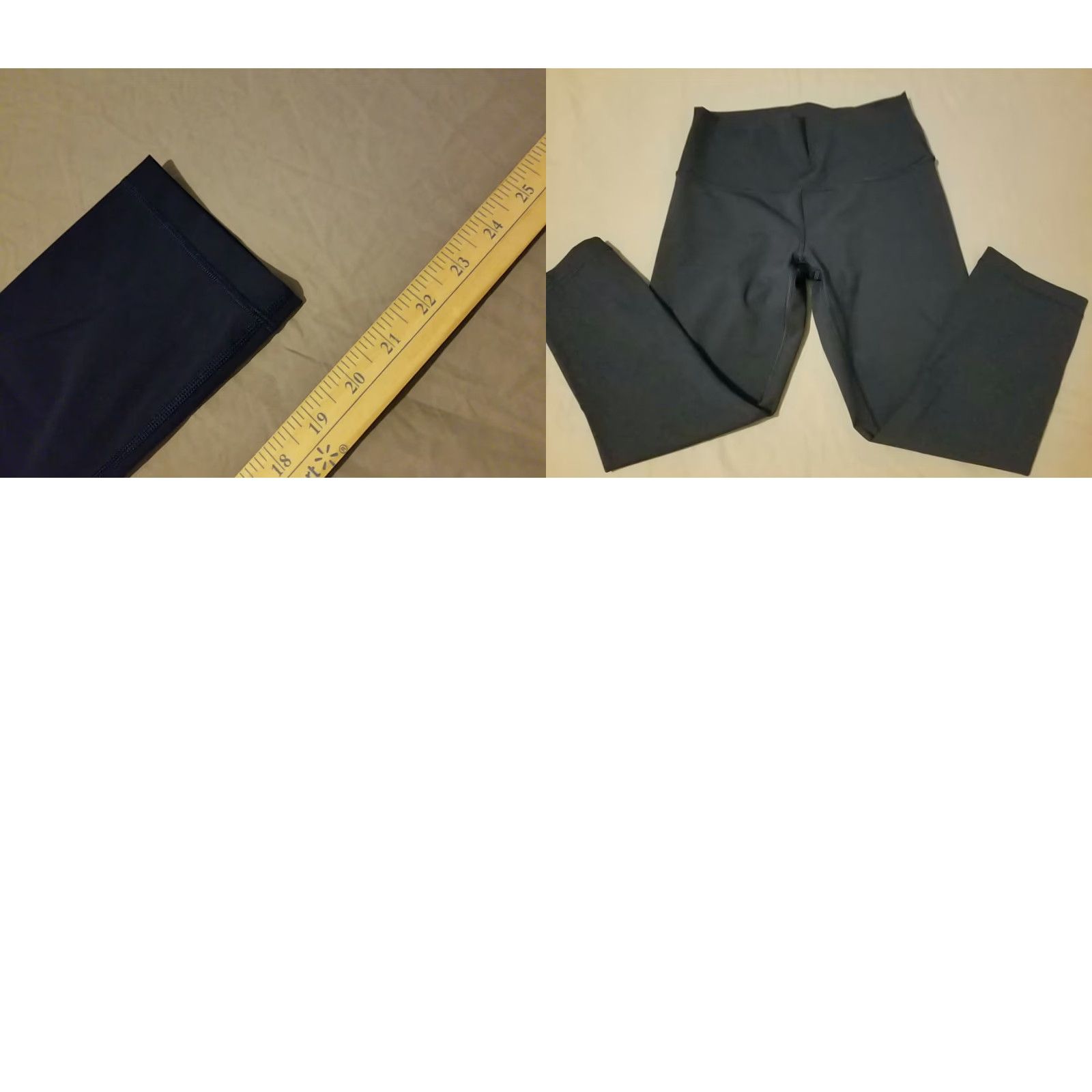 Lululemon Womens Lululemon Pants S Small Navy Blue Athletic Gym Workout Yoga Leggings Size 28" / US 6 / IT 42 - 8 Thumbnail