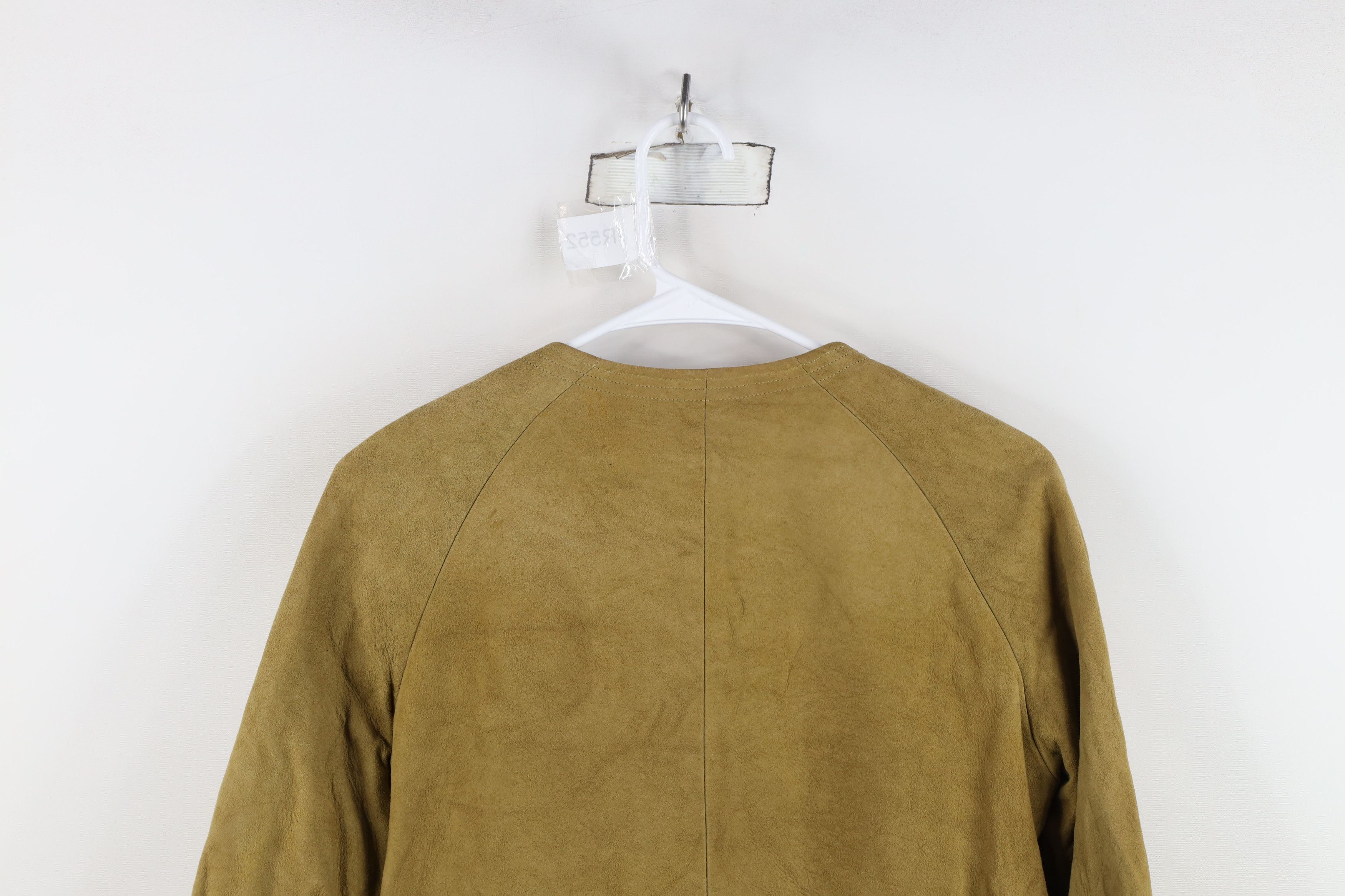 Vintage Vintage 30s 40s Streetwear Suede Leather Button Jacket USA Size L / US 10 / IT 46 - 15 Thumbnail