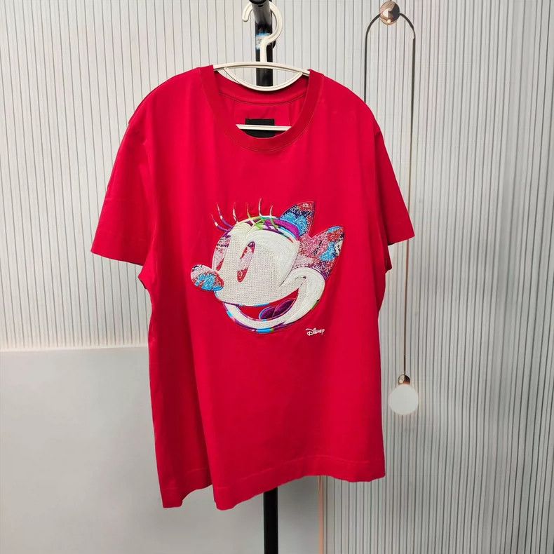 Other Givenchy Disney collaboration pure cotton short-sleeve red Size US S / EU 44-46 / 1 - 1 Thumbnail
