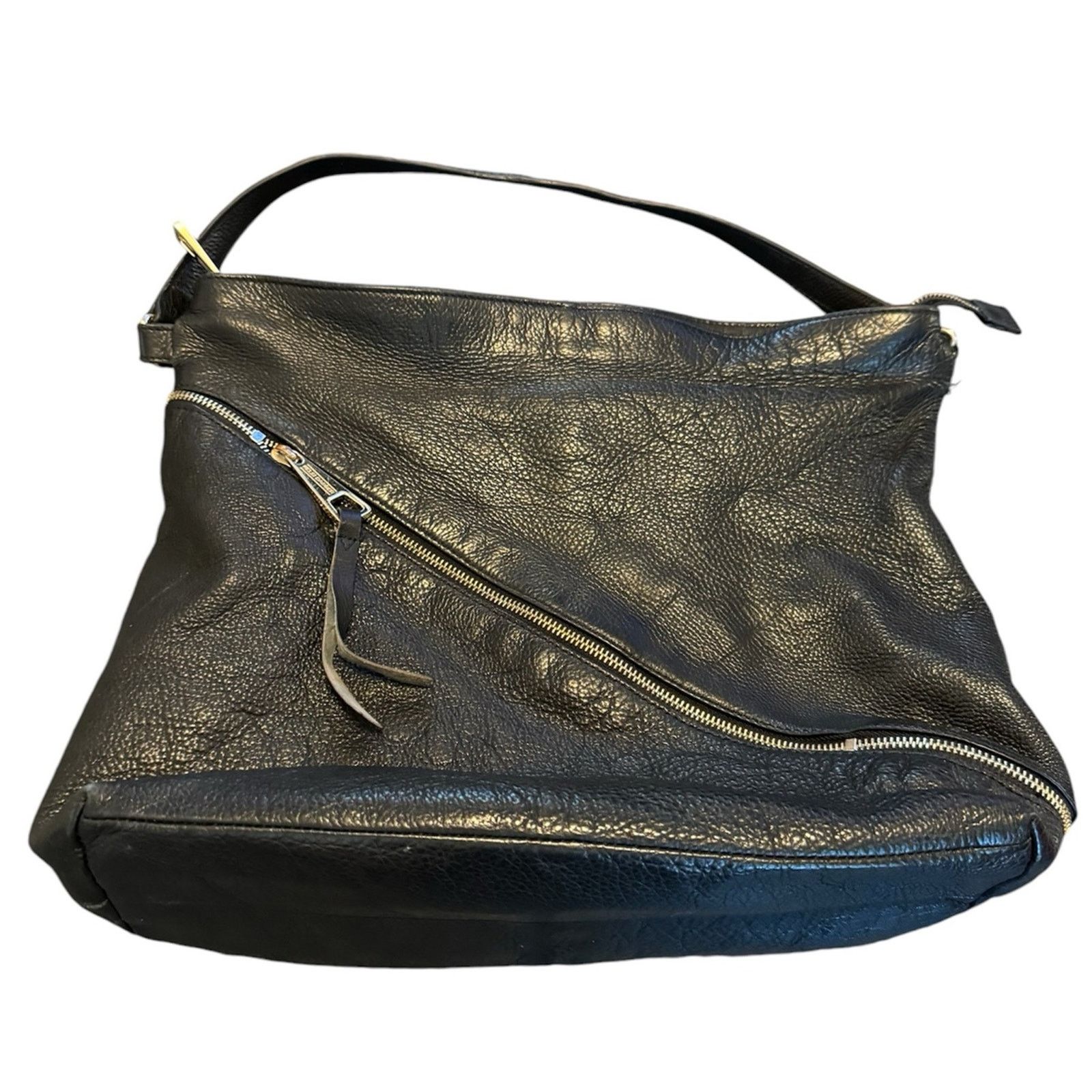 NBDN Nobrandedon Kelsi Dagger pebbled leather hand bag Size ONE SIZE - 2 Thumbnail