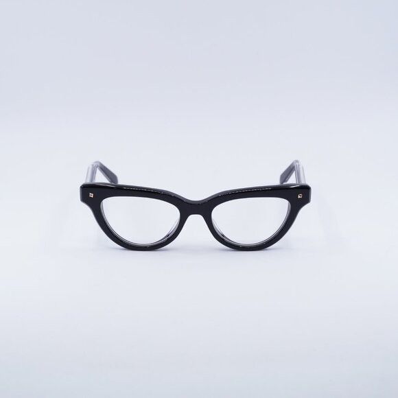Valentino Valentino V-ESSENTIAL II VLX-124A Eyeglasses Shiny Black 50m Size ONE SIZE - 3 Thumbnail
