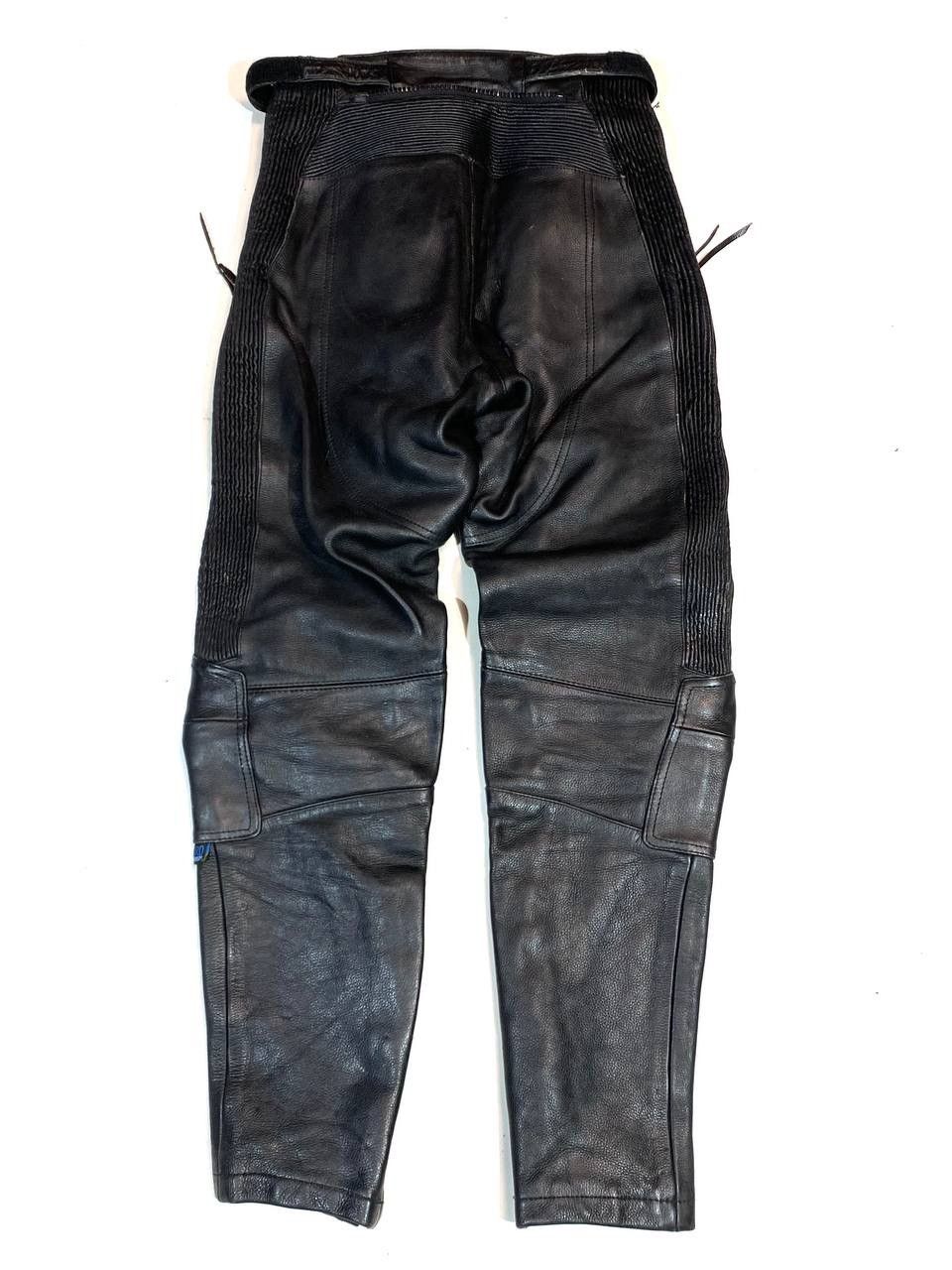 Japanese Brand Akito Racing Moto Leather Pants Vintage Size US 29 - 7 Thumbnail
