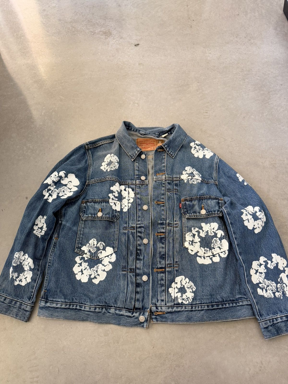 DENIM TEARS Denim Tears denim jacket dark wash Size US XL / EU 56 / 4 - 3 Thumbnail